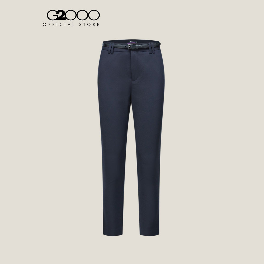 G2000 กางเกงขายาวสำหรับผู้หญิง Cropped Skinny Shape รุ่น 5126301879 NAVY
