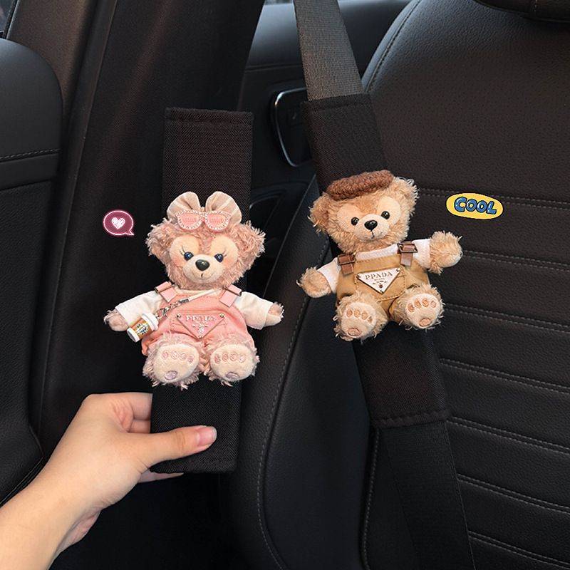Shelliemay Duffy Car Safety Belt Shoulder Pad Cover Car Interior Safety Belt Decoration g9dZ