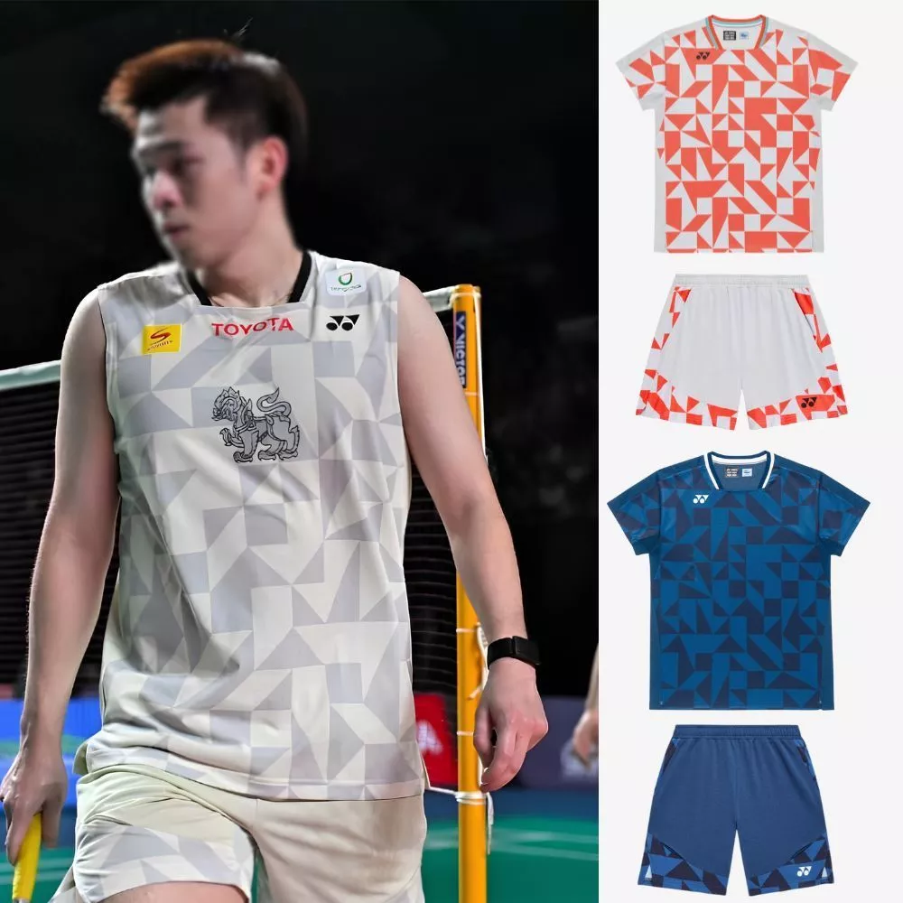 ชุดเสื้อกางเกงแบดทีมชาติไทยรุ่นล่าสุด ที่ใช้แข่งขันTomasCup2026 รุ่น ลงlimited ส่งไวจากไทยไม่พอใจยินดีคืนเงิน