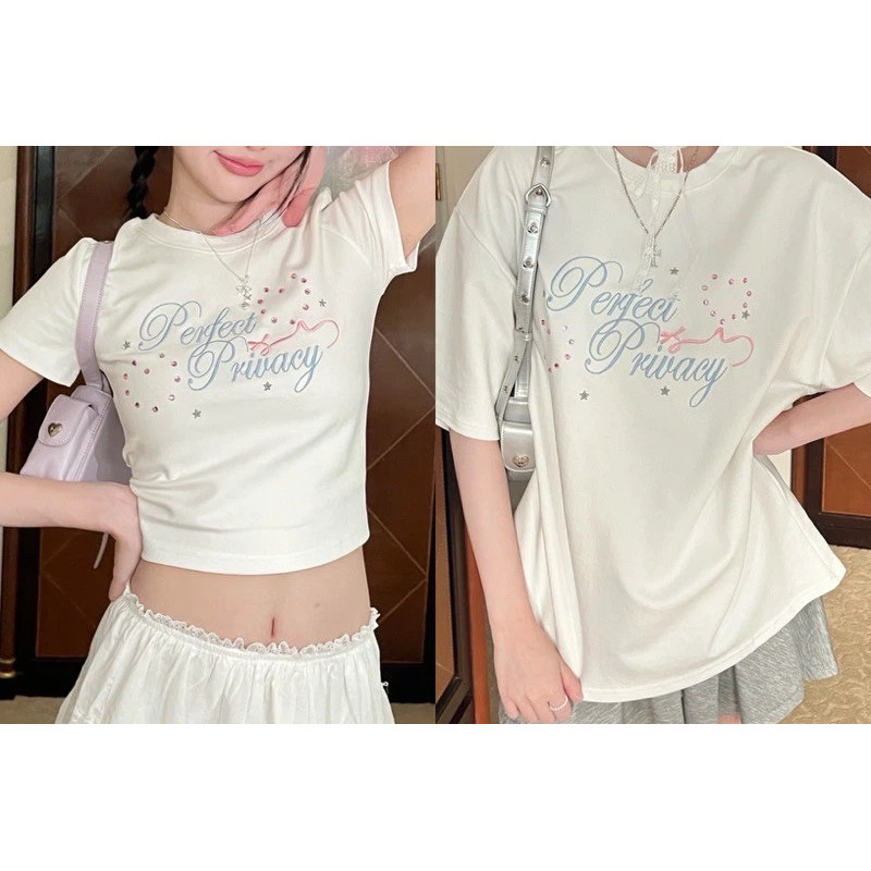 (จัดส่งภายใน 24 ชั่วโมง)BOOM Shopee Cintage เสื้อ โอเวอร์ไซส์ มือ1 แพ็คถุง ส่งไว