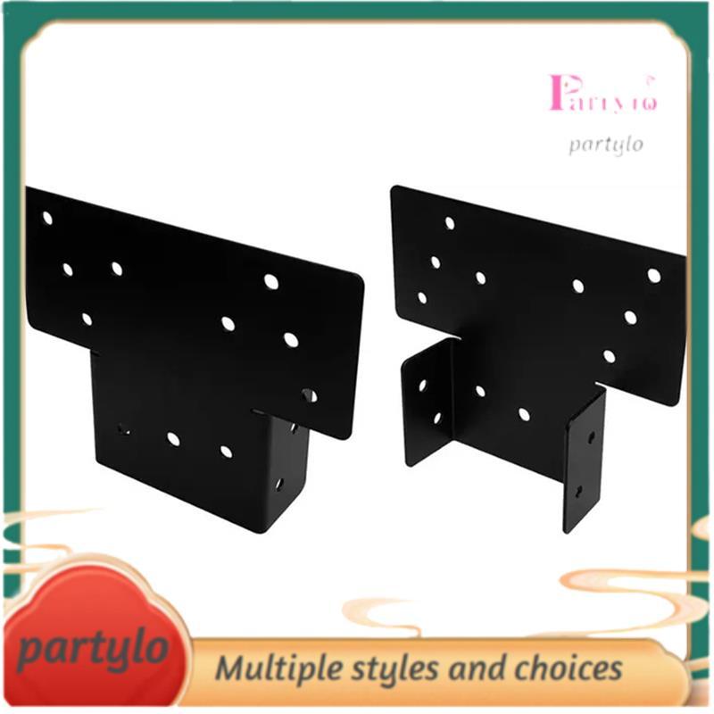 Pergola Brackets Heavy Duty T-มุมมุมมุมวงเล็บ Extension โพสต์ Gazebos Patio Pergolas