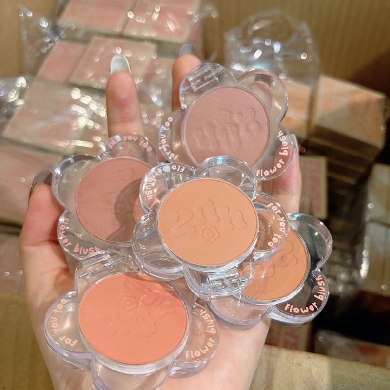 Diving Clearance Blush 4u2flower Shining Flower Thai Blush Expansion Shrink Color Reendering Eyeshad
