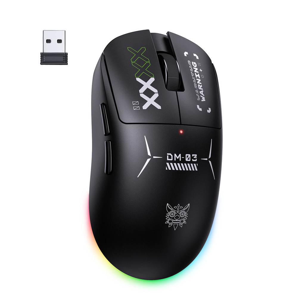 CW905 Luminous Mechanical Mouse เกมคอมพิวเตอร์ Optical สีสันแบบมีสายกินไก่ Gaming RGB Mouse