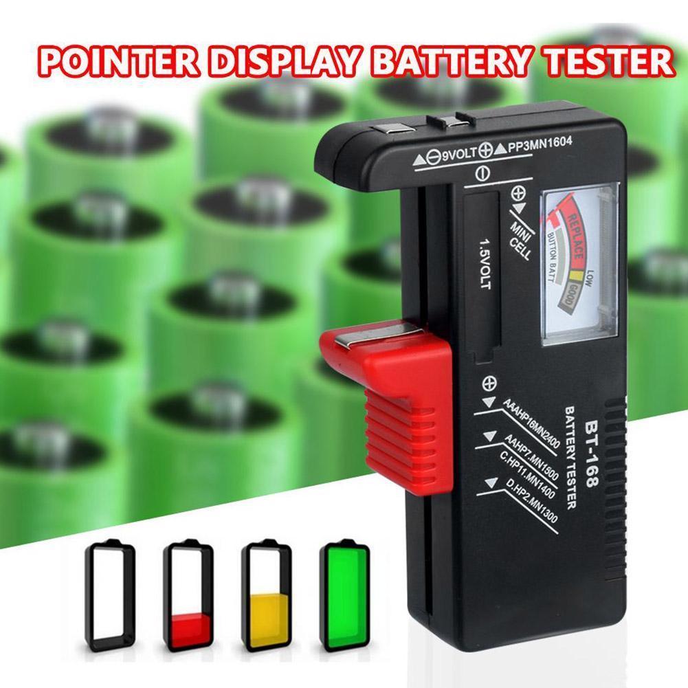 Bt 168 เครื่องทดสอบความจุแบตเตอรี่สําหรับแบตเตอรี่ขนาดเล็ก Quick Checker เครื่องมือวินิจฉัยแบบพกพา R