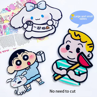 สติกเกอร์ดับกลิ่นห้องน้ำลายการ์ตูนกันน้ำ ติดทนนาน สำหรับตกแต่งห้องน้ำ