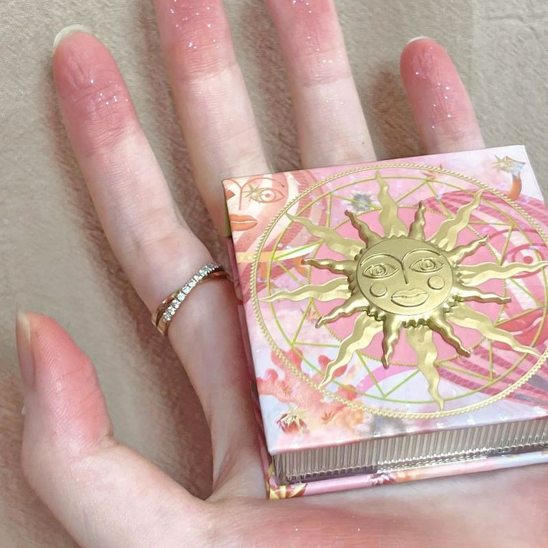 Girlcult Blush Palette fuwa fuwa Trance Fluffy Shrink Dark จมน้ําโลภ Brightening Peach Orange