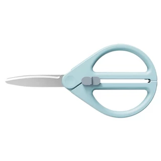 Iny เด็กปลอดภัยเครื่องเขียนกรรไกรอเนกประสงค์ Retractable กรรไกรใบมีดปกปิดและ Ergonomic ยืด Gri