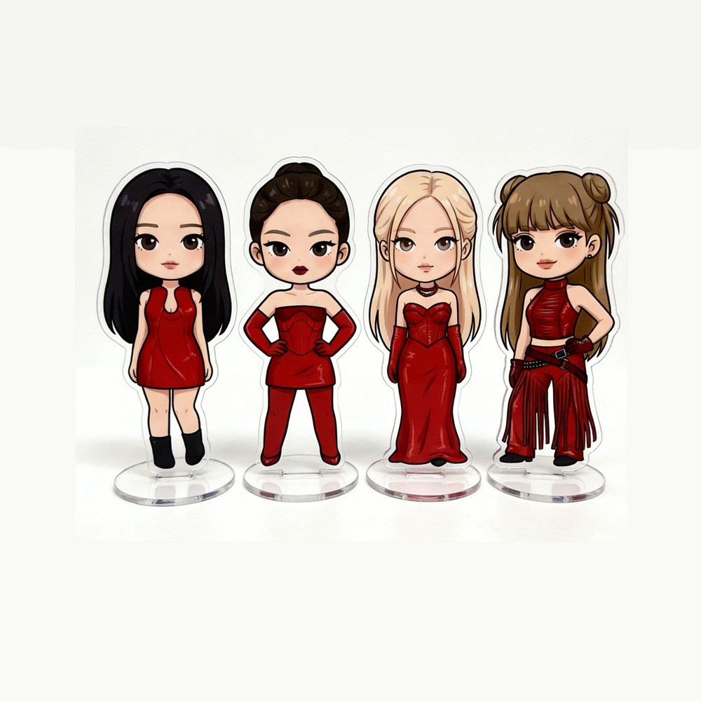 BLAPINK เครื่องประดับ สินค้า LISA อะคริลิค JENNIE Gold Jenny Stand 6 ซม.สูง LP0245.21 ALK