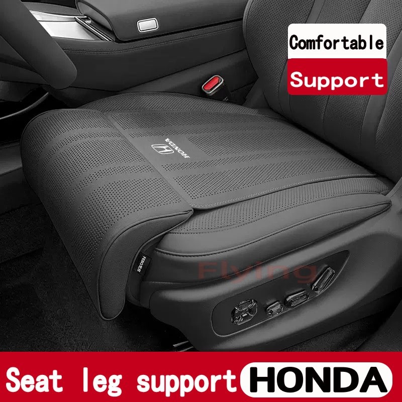 HONDA รถเบาะรองนั่งขาสนับสนุนขยายเบาะรองนั่งคุณภาพสูงหนังหน่วยความจําโฟมเอวสนับสนุน breathable สําหรับ Jazz CRV HRV Fit CIty CIvic Accord ODyssey VEZEL freed CRZ