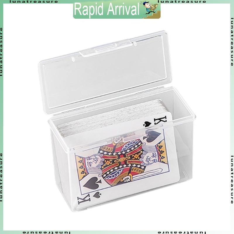 Lun Playing Card Storage Box Organizer Trading Card Collection Card Box Holder