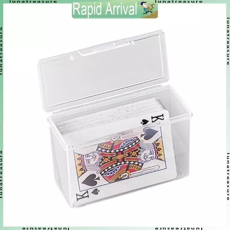 Lun Playing Card Storage Box Organizer Trading Card Collection Card Box Holder