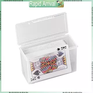 Lun Playing Card Storage Box Organizer Trading Card Collection Card Box Holder