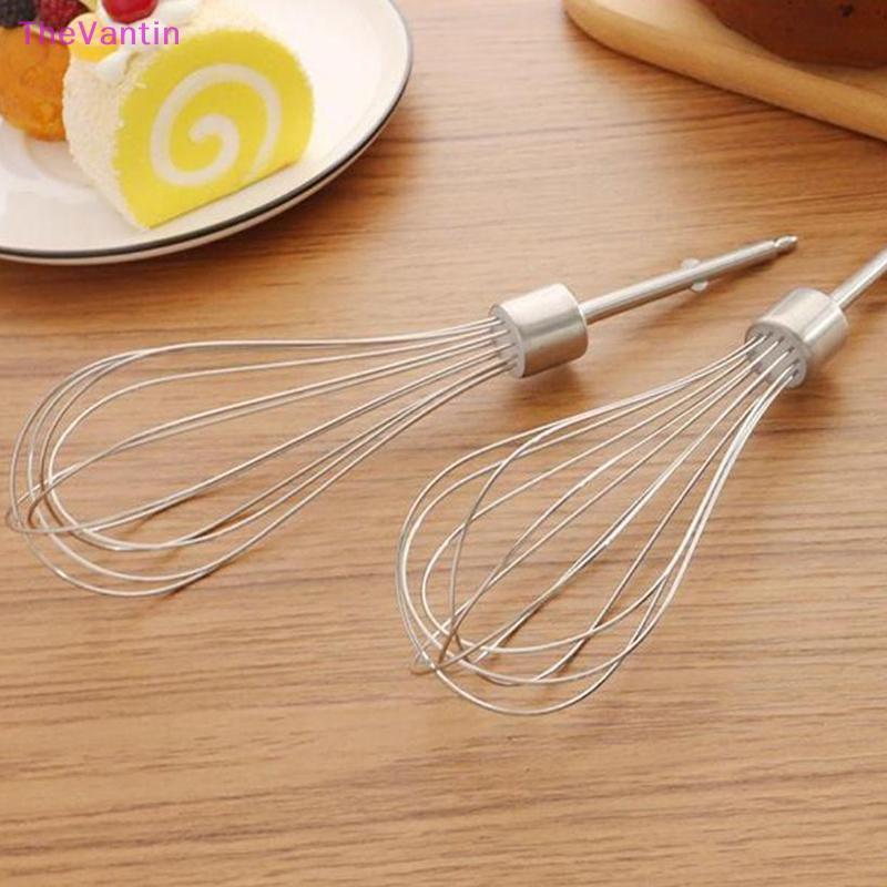 TheVantin ใหม่สแตนเลสไข่ Beater 12 ลวดไข่ Frother Handmade ขนมอุปกรณ์สําหรับผสม Whisking Beating กวนสินค้าที่ดี