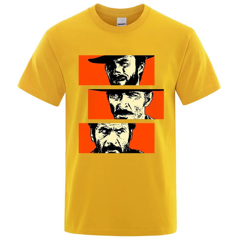 เสื้อยืดคาวบอย "The Good the Bad and Ugly" ลาย Blondie รูปที่ 5