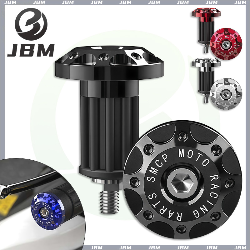 JBM ตุ้มปลายแฮนด์ CNC 1 คู่ พิมพ์ RONIN/KNP สำหรับแฮนด์ 22 มม. (แฮนด์ผอม) ใส่ได้ทุกรุ่น แต่งสวย COD