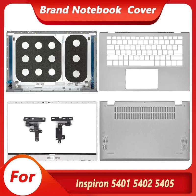 ใหม่สําหรับ Inspiron 14 5401 5402 5405 5408 5409 P130G LCD ปกหลัง Topcase ด้านหน้า Bezel Palmrest ฝา