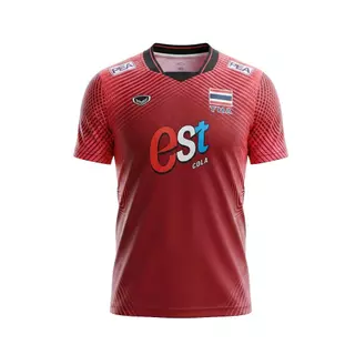 GRAND SPORT เสื้อวอลเลย์บอลทีมชาติชายแขนสั้น VNL 2026 รหัส : 014382