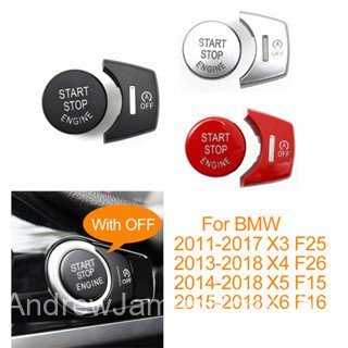 เหมาะสําหรับ BMW X3 F25, X4 F26, X5 F15, X6 F16 RHD ปุ่มสวิตช์สตาร์ทเครื่องยนต์อัตโนมัติ 61319291693