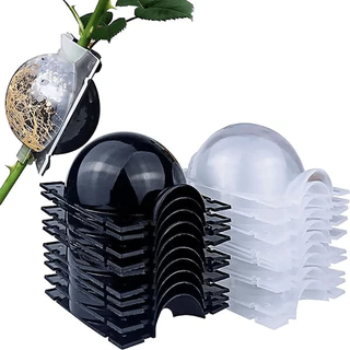 รุ่นใหมพร้อมส่ง หนากว่าเดิม ตุ้มตอนกิ่ง(เกรดA) ตุ้มตอนกิ่งพลาสติก ลูกบอลตอนกิ่ง ขยายพันธุ์พืช ตอนกิ่ง ตอนต้นไม้