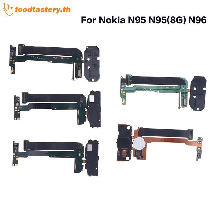 FTY โทรศัพท์หน้าจอการเชื่อมต่อเมนบอร์ด Flex สายด้านหน้ากล้องอะไหล่สําหรับ Nokia N95 N95 (8G) N96 N