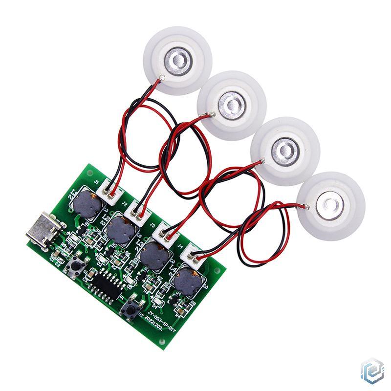 เครื่องสร้างหมอกเครื่องพ่นหมอกขนาดเล็กพร้อม Type-C, DC 5V ไดรเวอร์ COD