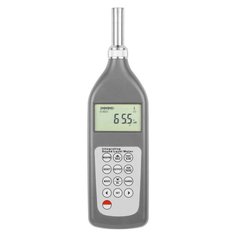 เครื่องวัดระดับเสียงแบบดิจิตอล Pulse Integrating ยาวนาน SL-5868I LEQ 25dB(A)~130dB(A)