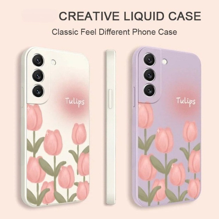 Elegant Tulip รูปแบบเคสโทรศัพท์สําหรับ Xiaomi Poco C75 C71 F7 Ultra X3 M3 Pro C85x C85 F8 Pro F8 Ult