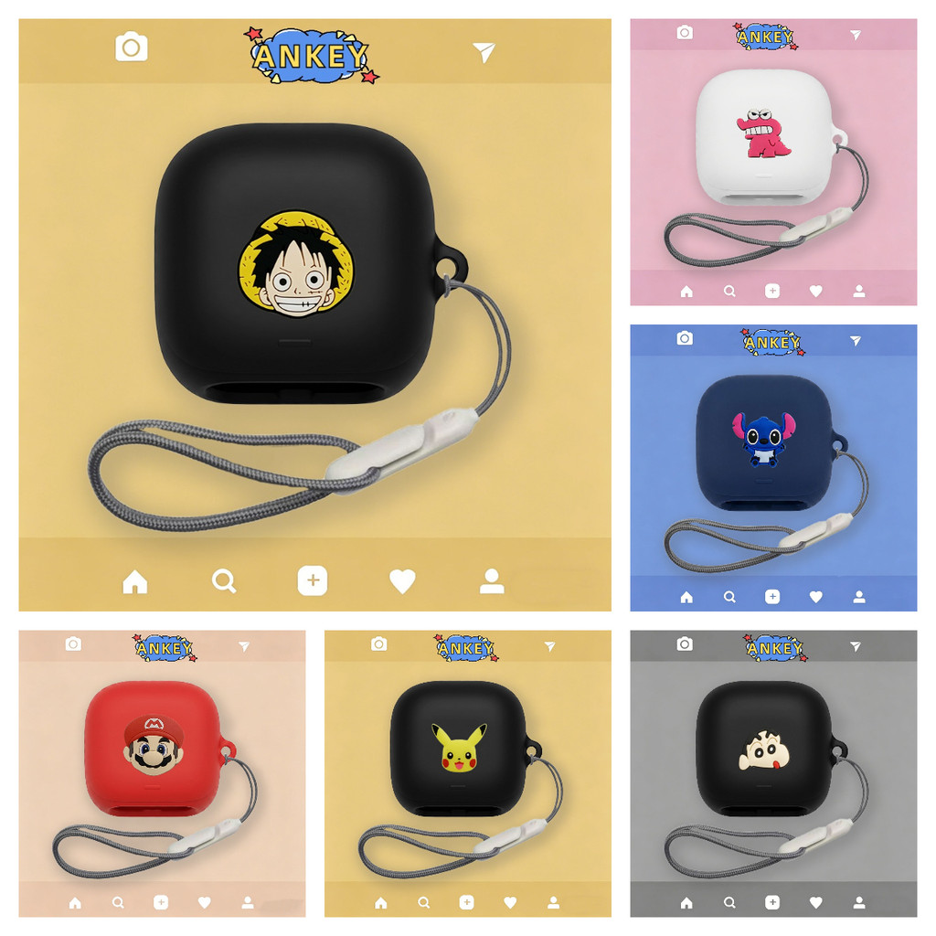 Compatible with Anker Soundcore Liberty 5 Pro Headphone Case Soundcore Liberty 5 Pro Cute Mario Patt