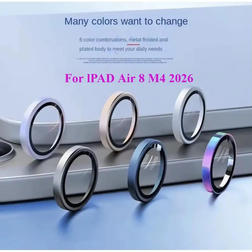 ฟิล์มกระจกกเลนส์กล้อง For iPad Air8 2026 Air M4 /Air7/Air6/Gen11/Gen10/AIR6/AIR5/AIR4 ฟิล์มกันรอยเลนส์กล้อง ฟิล์มเลนส