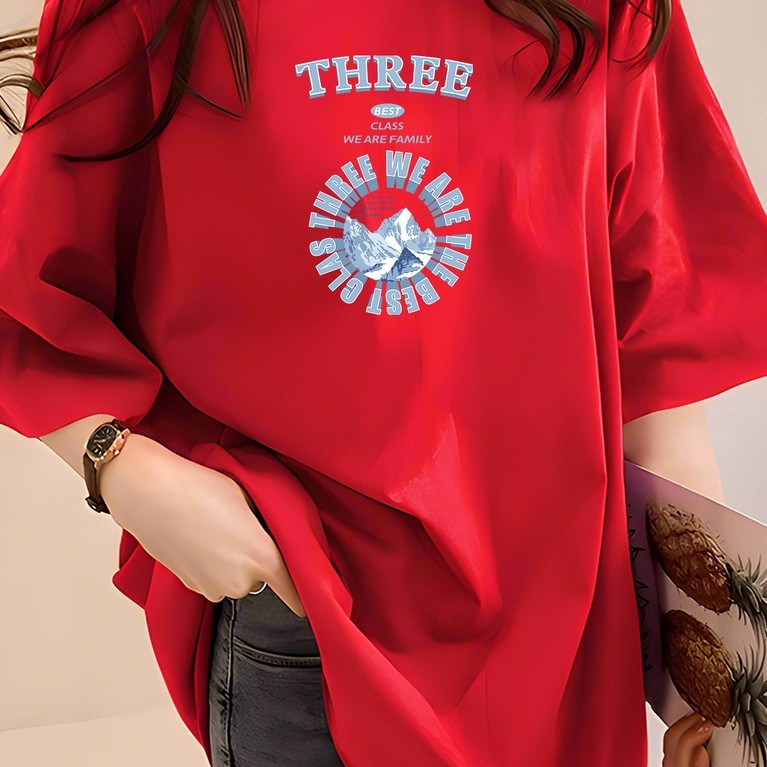 2G3219 Tshirt ผู้หญิง Plus ขนาดเสื้อผ้า T เสื้อ Crop Top เสื้อยืดผู้หญิงเสื้อพิมพ์ Ha