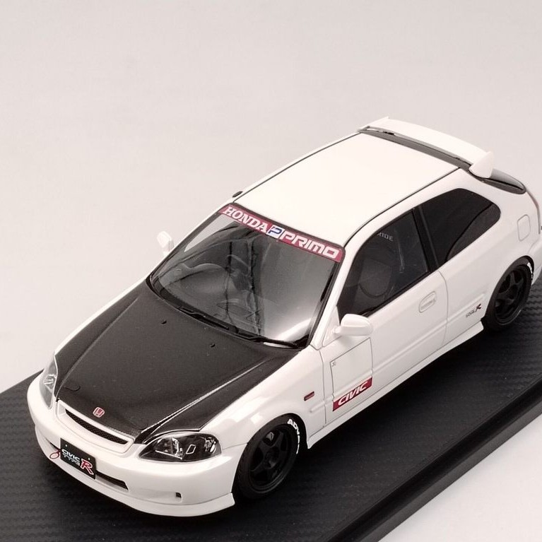 现货1Ignition Model 1/18 本田 Honda CIVIC(EK9) Type R 白色 ขายปี 20282674 Ignition Model 1/18 本田 CIVIC EK9