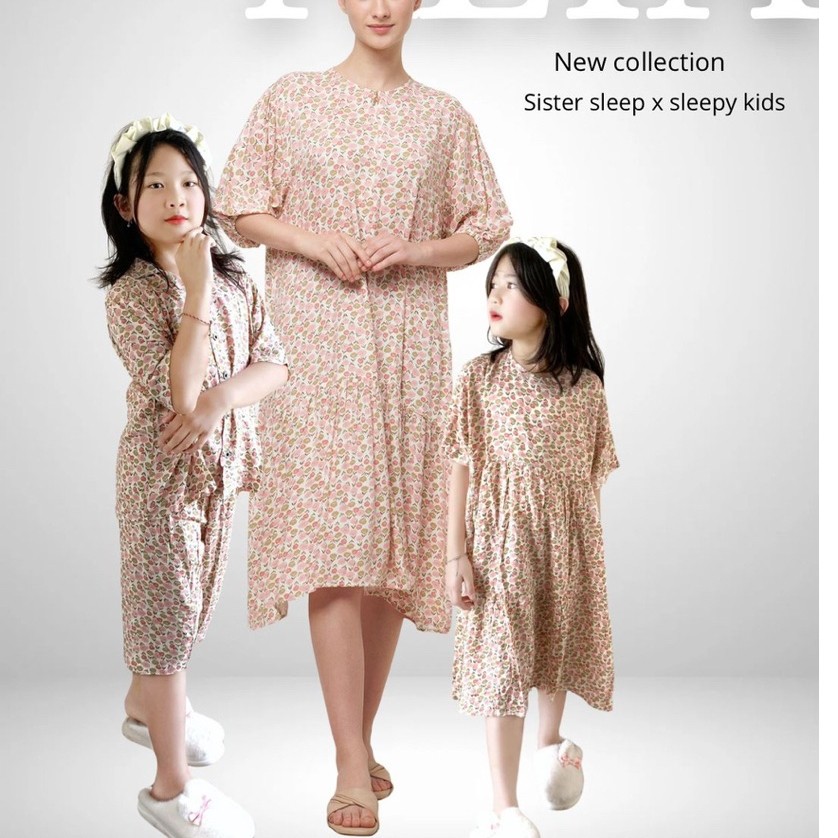 ALIA SERIES (MOTHERS DRESS, CHILDRENS DRESS & CHILDRENS PAJAMAS)