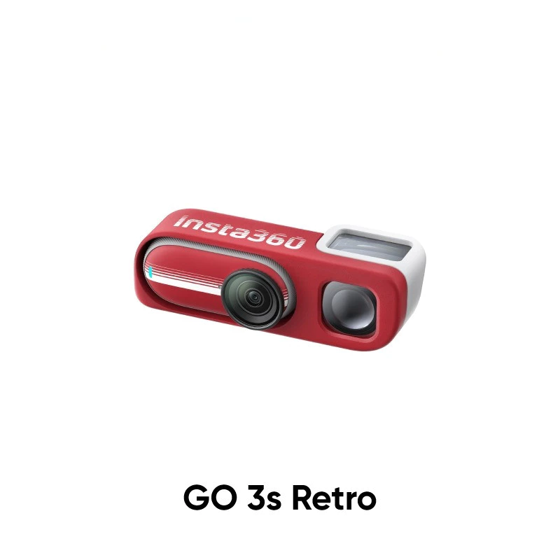 Insta360 GO 3S Retro Bundle | Action Cameras | วิดีโอ 4K 30fps | กล้อง 12MP | 1/1.23’’ Sensor GO 3S NFC Custom Skin+++++ thumbnail 4