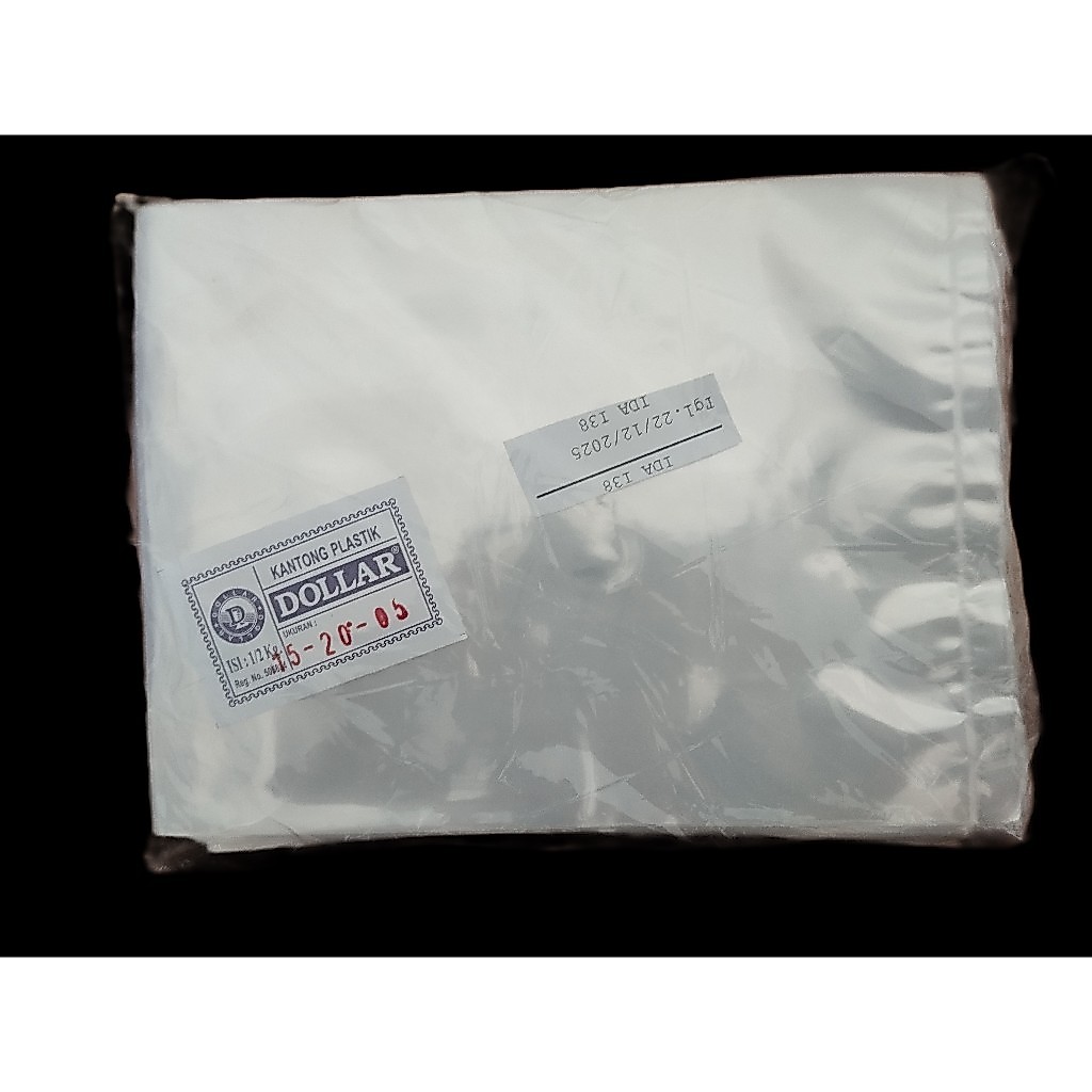 PP Dollar Plastic 15x20_0.5 1/2Kg