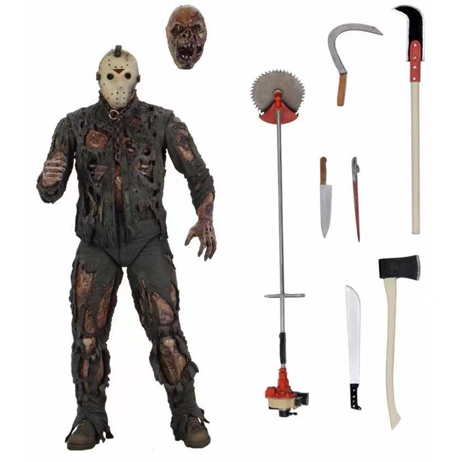Friday the 13th Part 7 Jason Voorhees NECA Action Figure Black Friday Boxed Gift Collectible