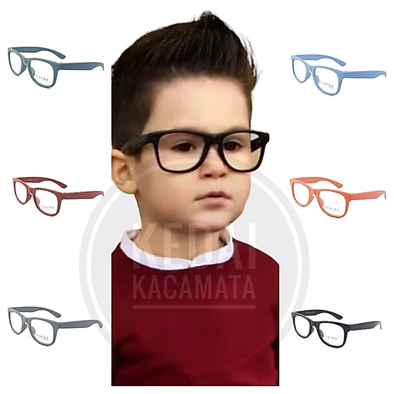 630 CHILDRENS RADIATION / FLEXIBLE FRAME CHILDRENS GLASSES BLUE RAY RADIATION LENS / ORIGINAL / CHIL