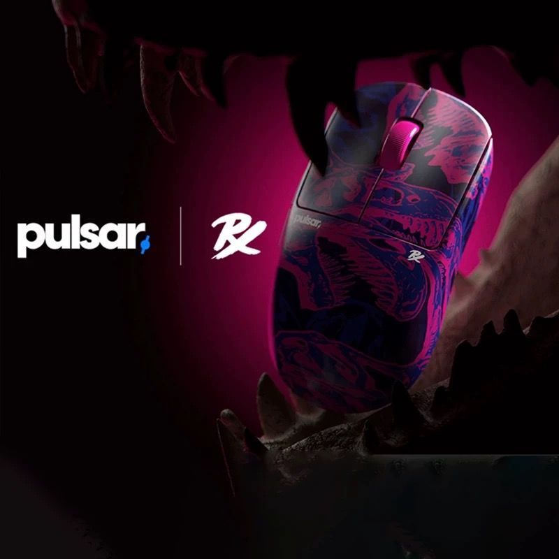 Pulsar x PRX Team Joint Edition X2 CrazyLight เมาส์เกมไร้สาย