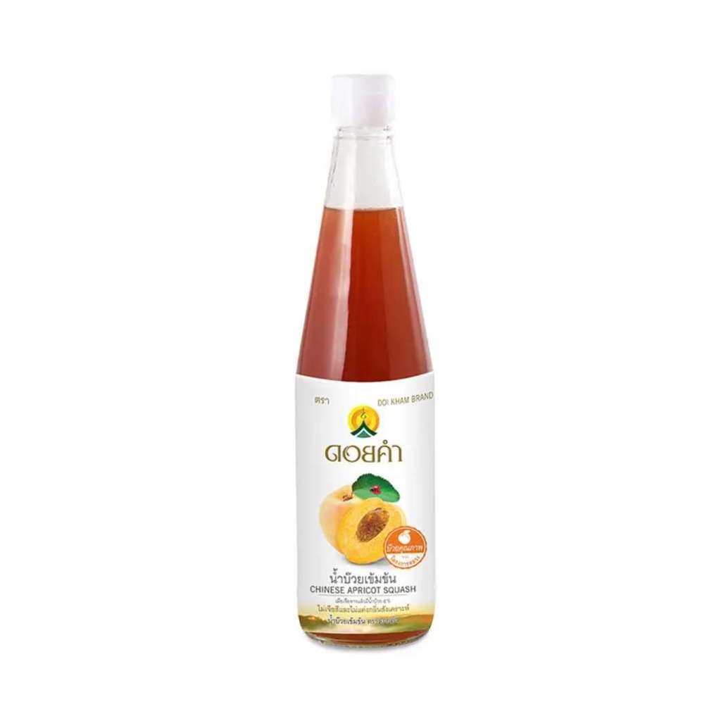 ดอยคำ น้ำบ๊วยเข้มข้น Doi Kham Apricot Squash 500ml.