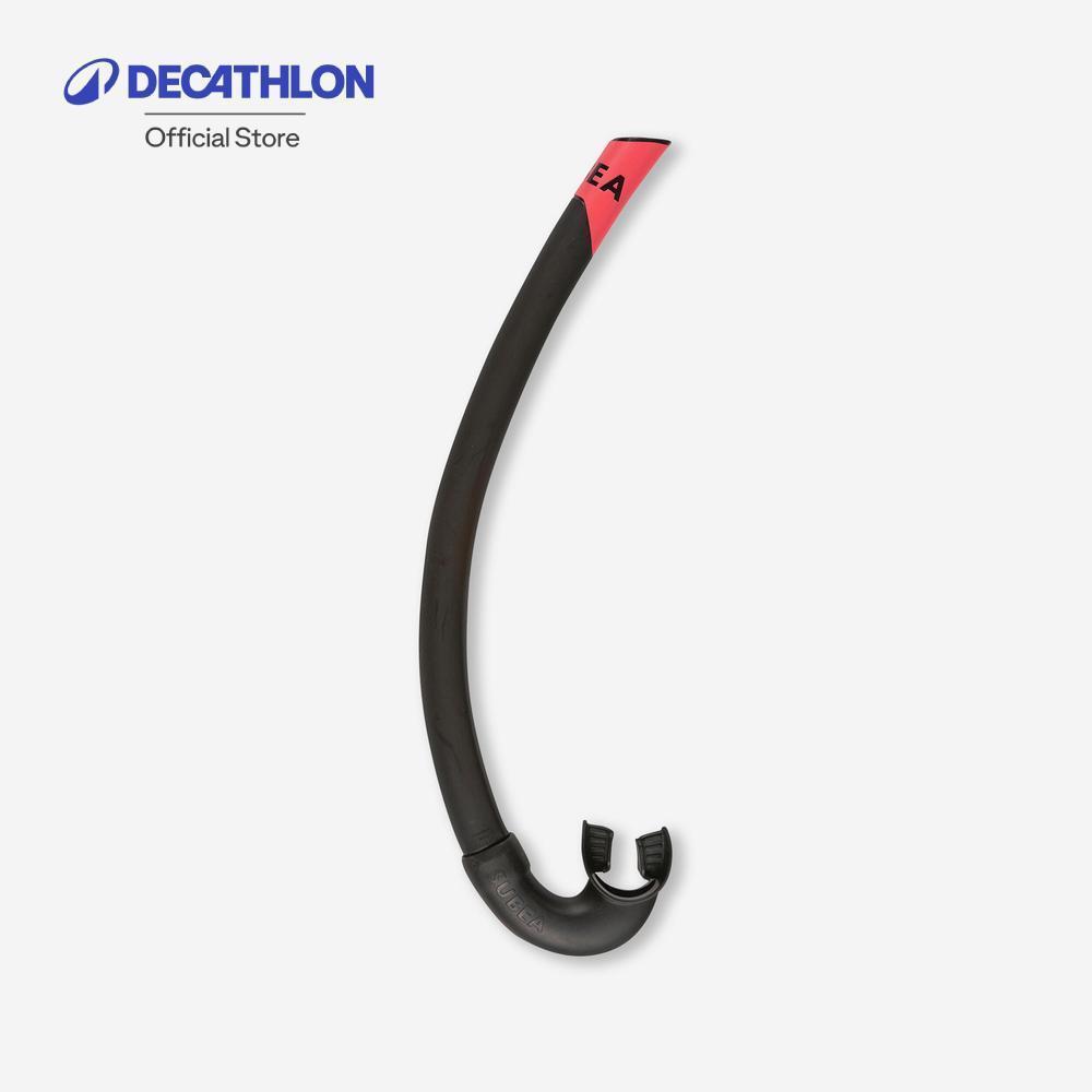 Decathlon Diving Snorkel 100 ท่อหายใจผู้ใหญ่รุ่น Snk 500 - Black