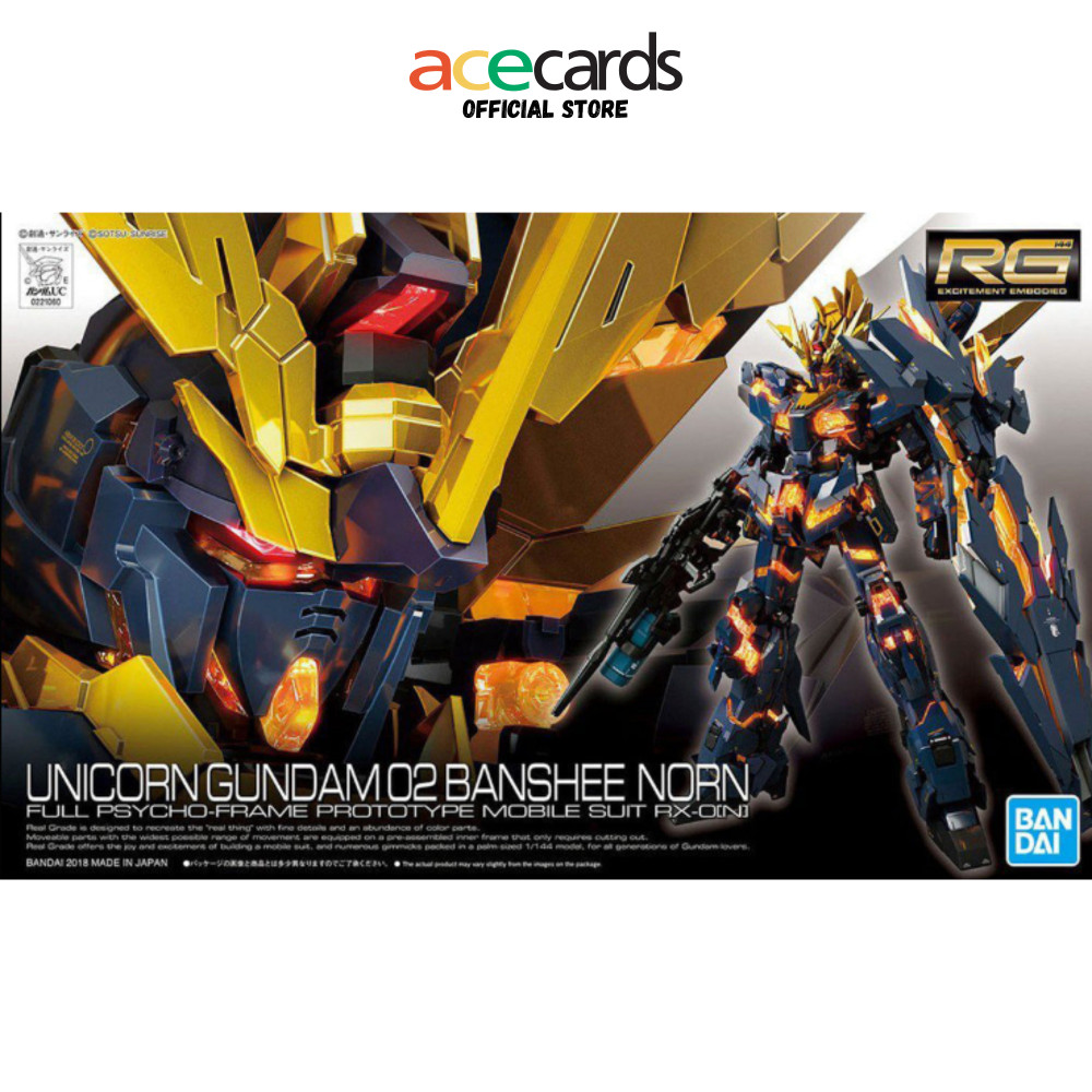 กันพลา RG 1/144 Unicorn Gundam 02 Banshee Norn