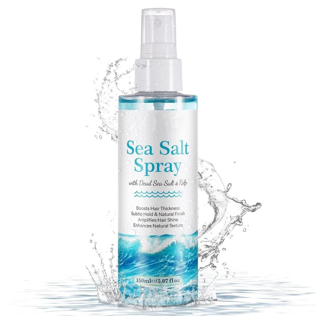 SeaSaltSprayforMenandWomenDryTexturizingSalSprayVlumizing,CurlingBeachWavesSpraytoAmmumeandTexture(5