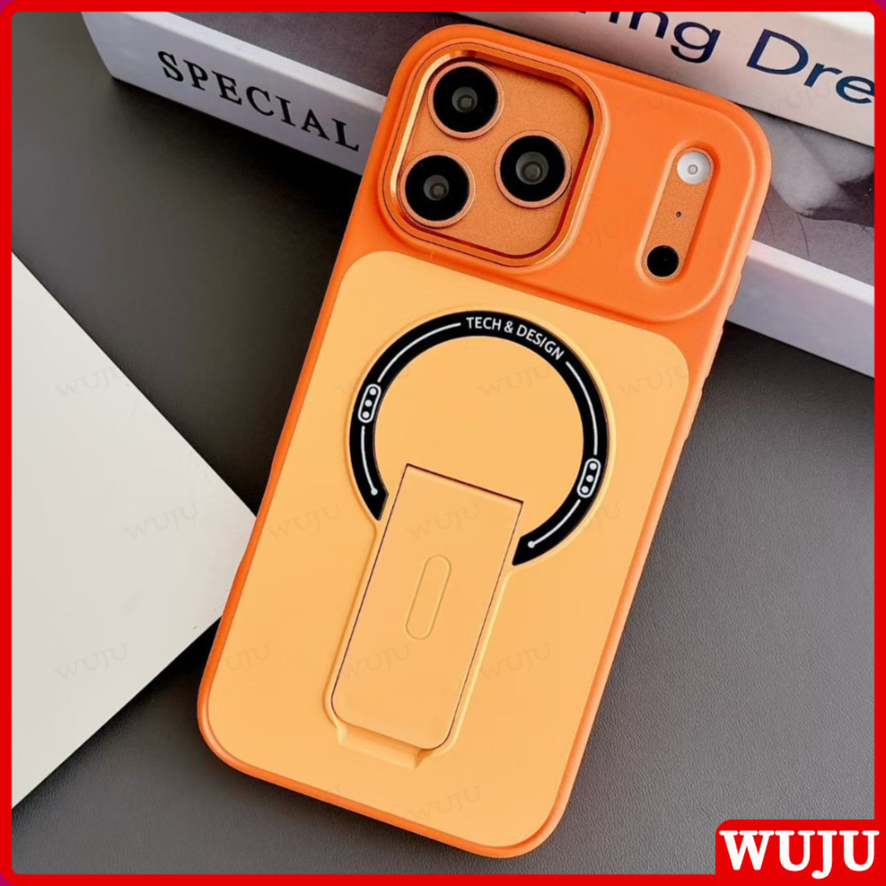 เคสดีไซน์อเนกประสงค์ WUJU เข้ากันได้กับ IPhone 17 16 15 14 13 Pro Max พร้อมเคลือบด้านเงา และการป้องกันกล้องที่ได้รับการปรับปรุง