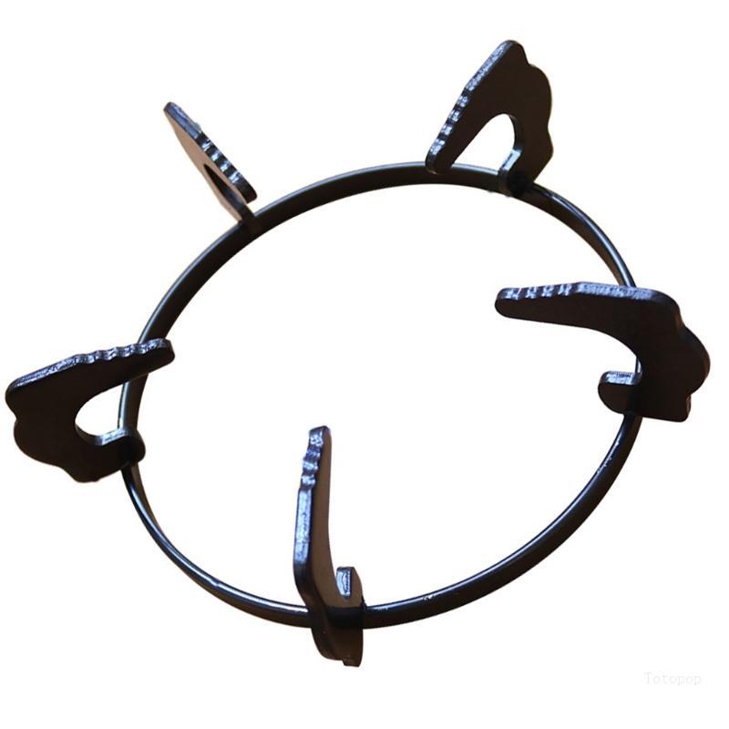 Top Slip Proof Pots Support Wok Support Rings Iron Rack for Safe Cooking