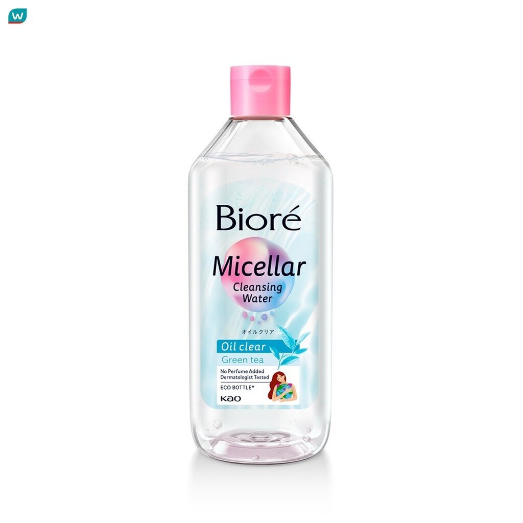 Biore บิโอเร ไมเซล่า คลีนซิ่ง วอเตอร์ ออยล์ เคลียร์ 400 มล.