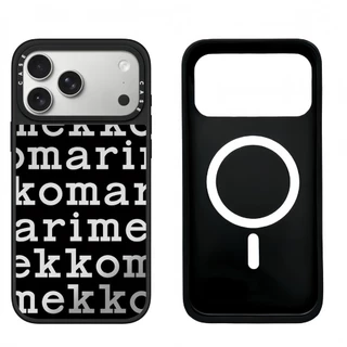 แม่เหล็กตัวอักษรสีดํากระจกเคสโทรศัพท์สําหรับ ไอโฟน 17 มือโปร สูงสุด 17 16 15 14 13 12 11 กันกระแทกป้องกันปลอก