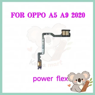 สําหรับ OPPO A5 2020 / A9 2020 / A11 โทรศัพท์สวิทช์ Key Power On Off Volume up down ปุ่มด้านข้างปุ่ม Flex เปลี่ยน