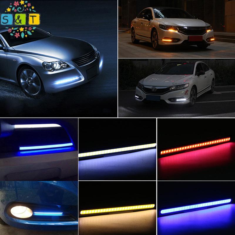 [S&T] 1x Universal 17 ซม.รถไฟ LED Bar Rod ไฟวิ่งกลางวันรถกันน้ํา LED {th}