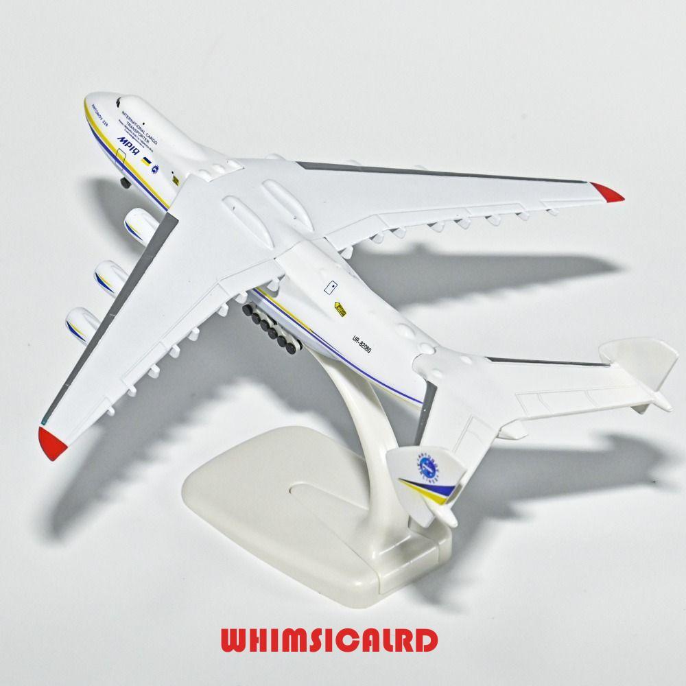 WHIMSIMSICALRD Antonov an-225,Diecast โลหะ AN225 เครื่องบิน,ตกแต่ง 20 ซม.Mriya เครื่องบินจําลองรุ่นข