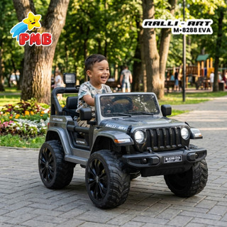 mobil jeep mainan | mobil aki anak | PMB Jeep Rubicon M-8288 Off Road Remote Control