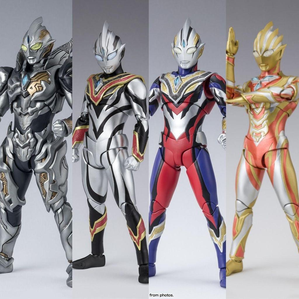 Triga Ultraman Gold Siro รูปของเล่น Shining Diga SHF เคลื่อนย้ายได้ตุ๊กตาเด็กของขวัญร่วม